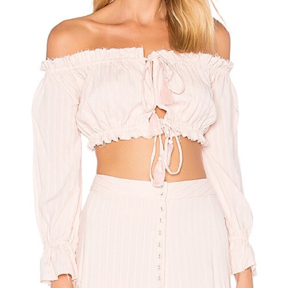 Majorelle Sangria Top